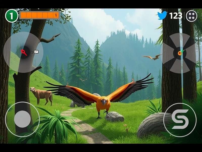 Vulture S Forest Explorer Gameplay Screenshot